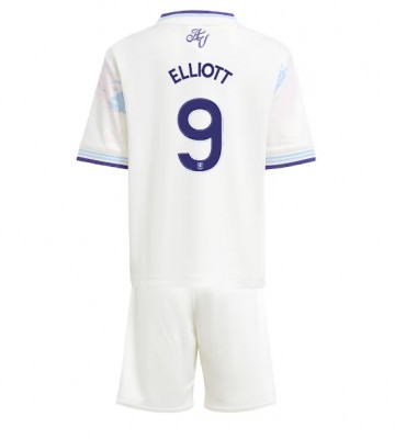 Aston Villa Harvey Elliott #9 Replika Babytøj Tredje sæt Børn 2025-26 Kortærmet (+ Korte bukser)